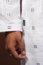 Premium White Cotton Punjabi (A2) - Image 4